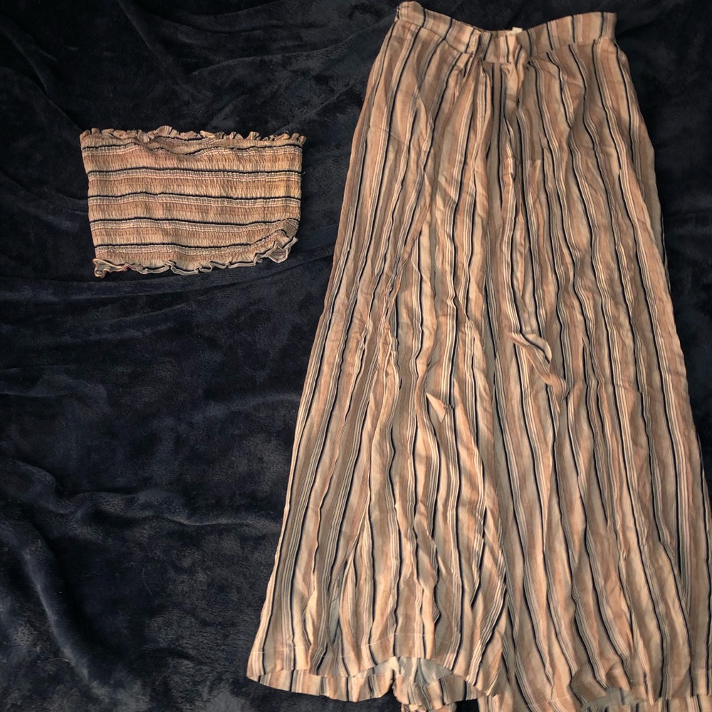 Multicolor two piece set